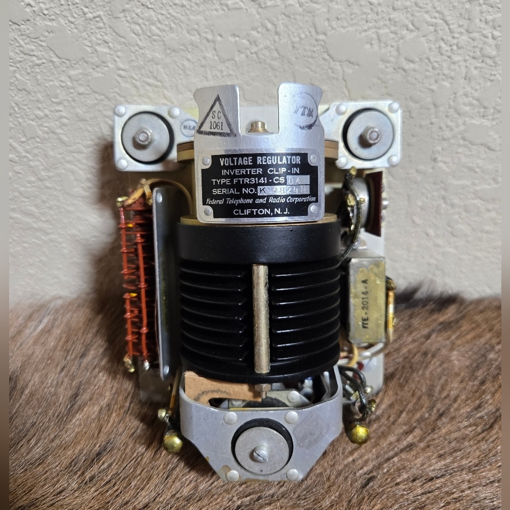 New Vintage Carbon Pile Voltage Regulator Aircraft Steampunk